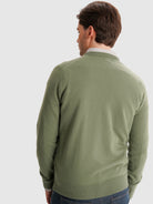 JERSEY FINO VERDE MANGA LARGA AJUSTE REGULAR MR. AZUL