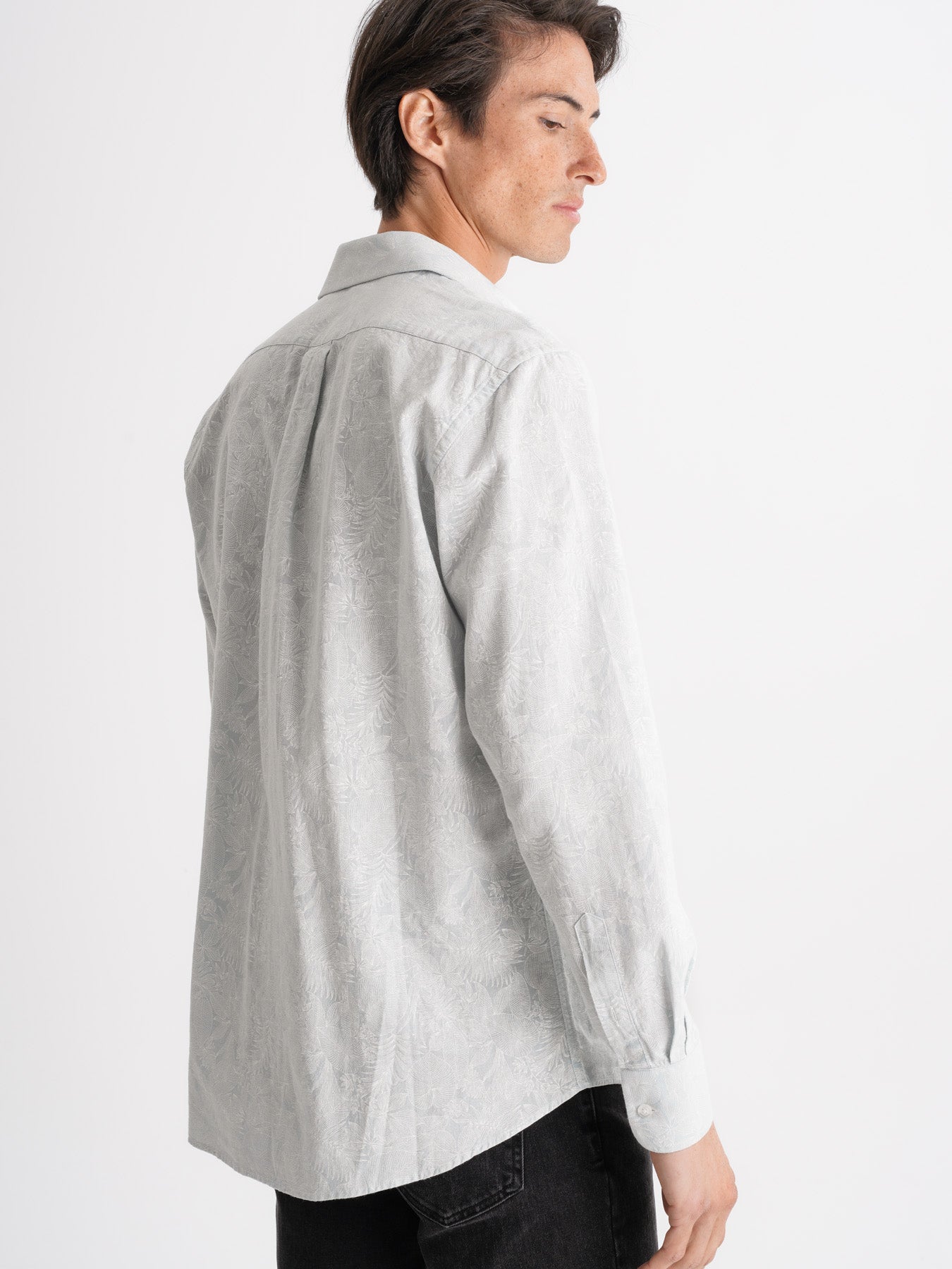 Regular Fit Blue Linen Shirt Mr. Blue