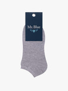 REGULAR FIT MR. GRAY COTTON SOCKS BLUE