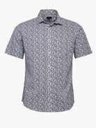 Camisa Regular Fit Lino Azul Mr. Blue