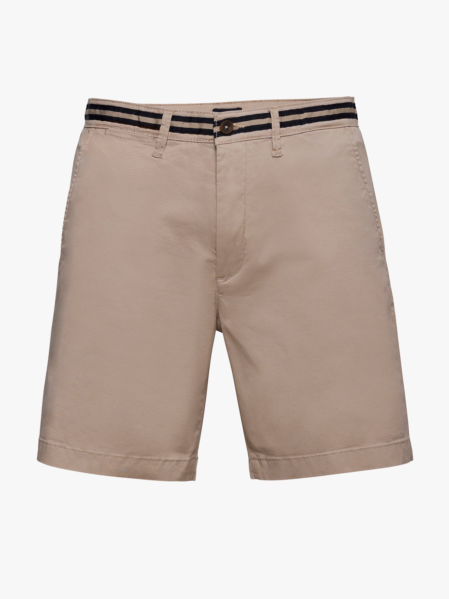 Slim Fit Beige Mr. Blue Shorts