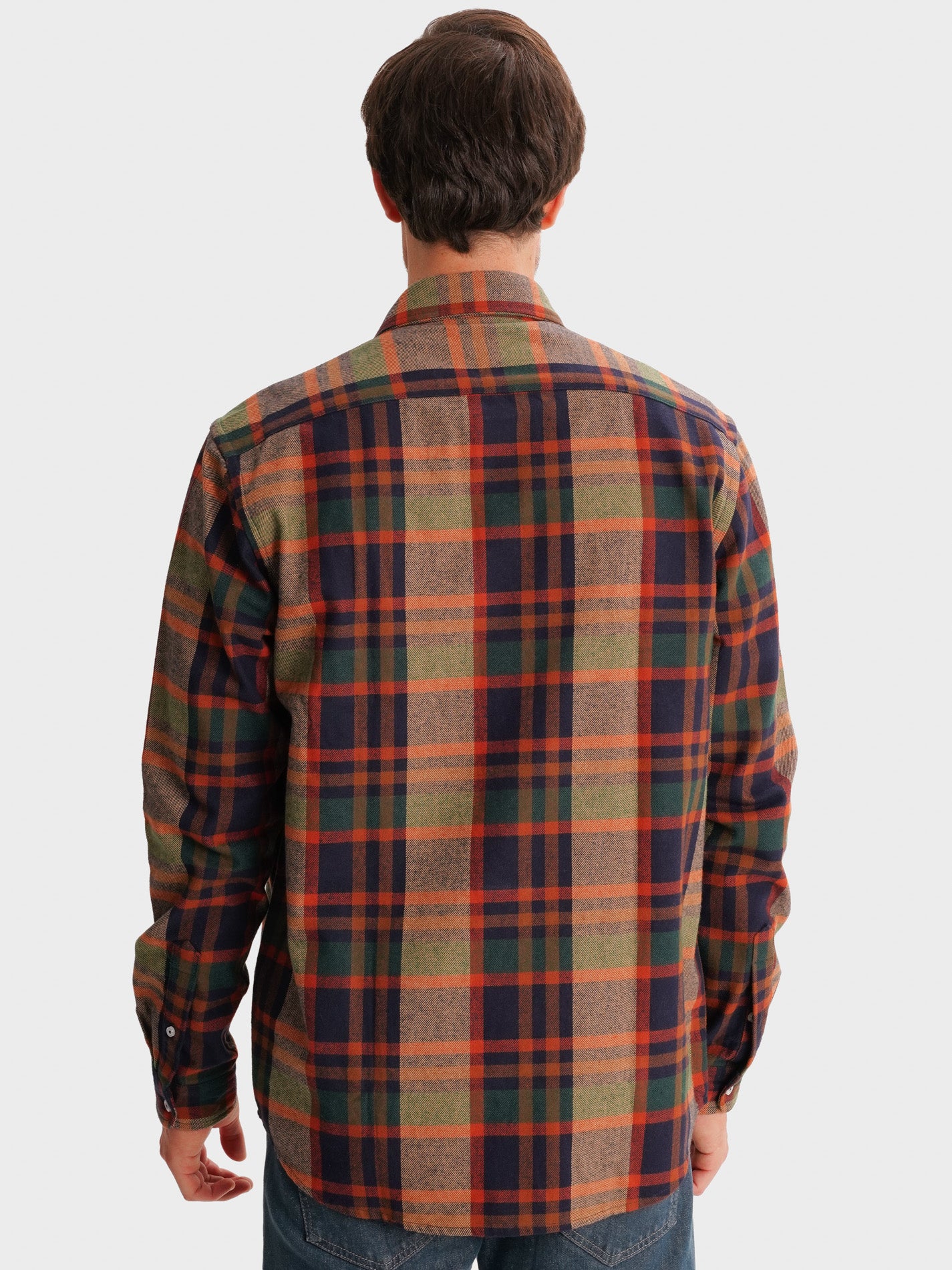 SOBRECAMISA NARANJA REGULAR FIT MR. AZUL
