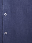 CAMISA LINHO AZUL MANGA COMPRIDA TAILORED FIT MARK BELLUCCI