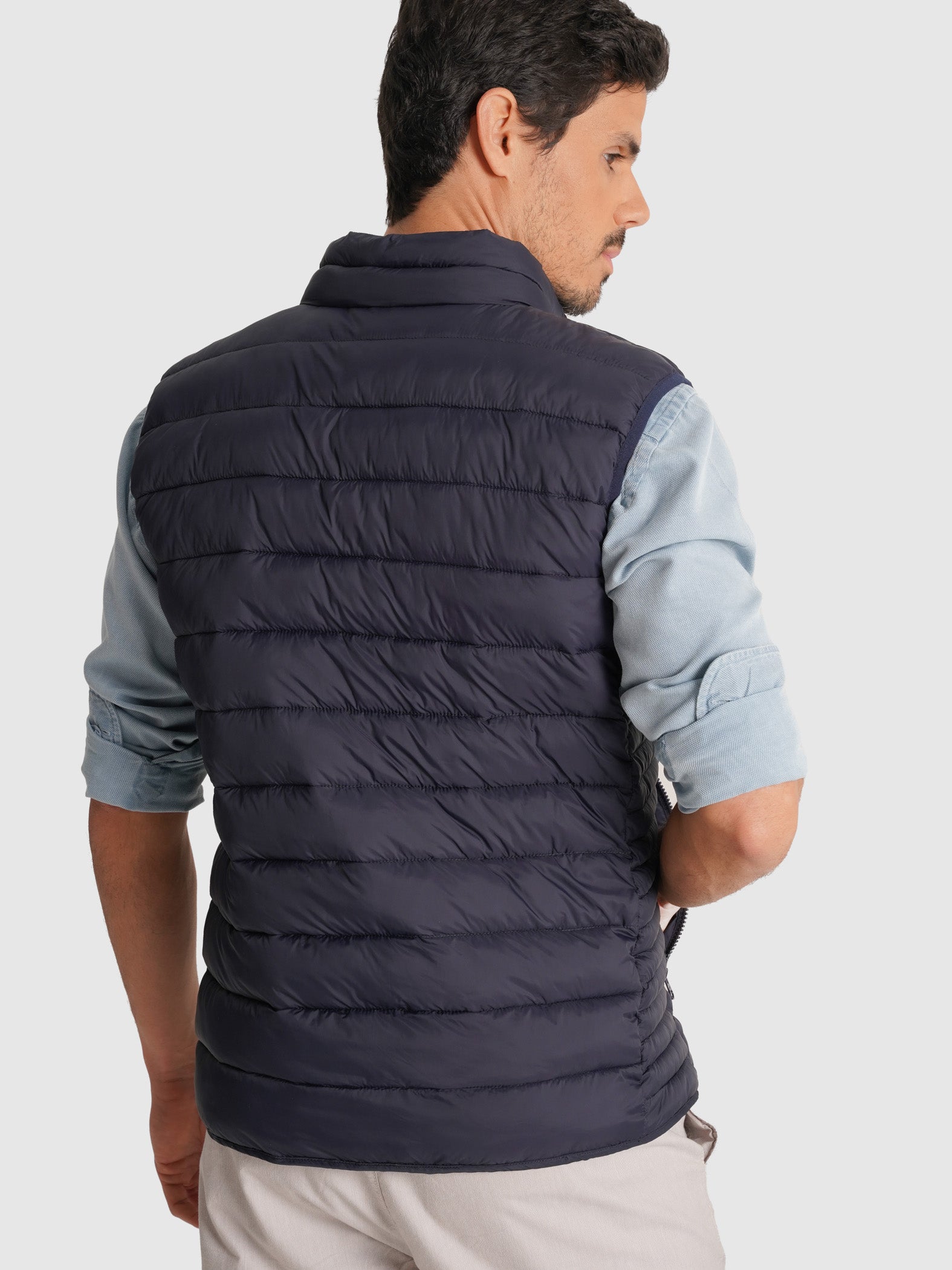 BLUSÃO AZUL REGULAR FIT MR. BLUE