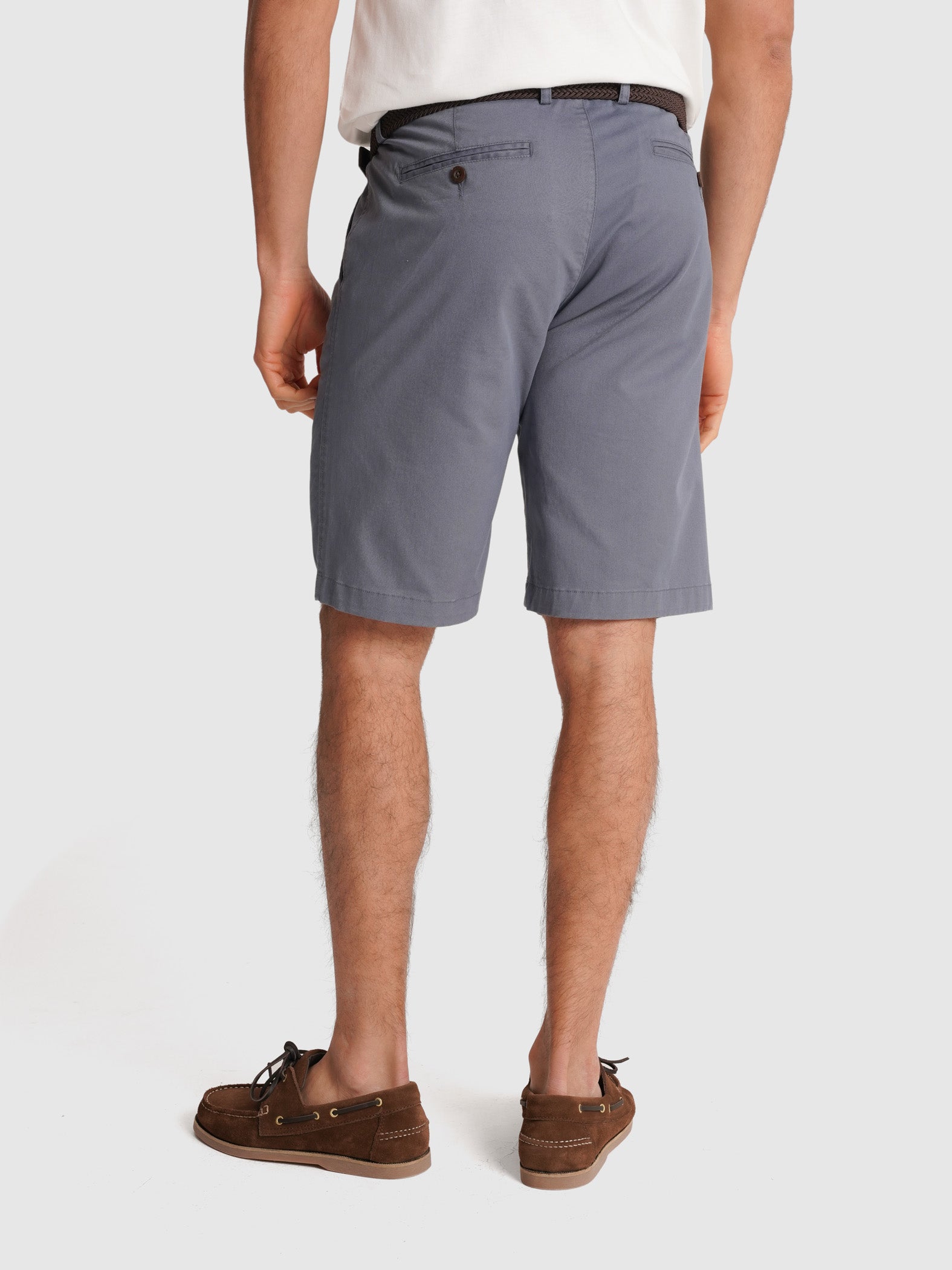 BERMUDA DE SARGA AZUL REGULAR FIT MR. AZUL