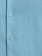 CAMISA LINHO AZUL MANGA COMPRIDA TAILORED FIT MARK BELLUCCI