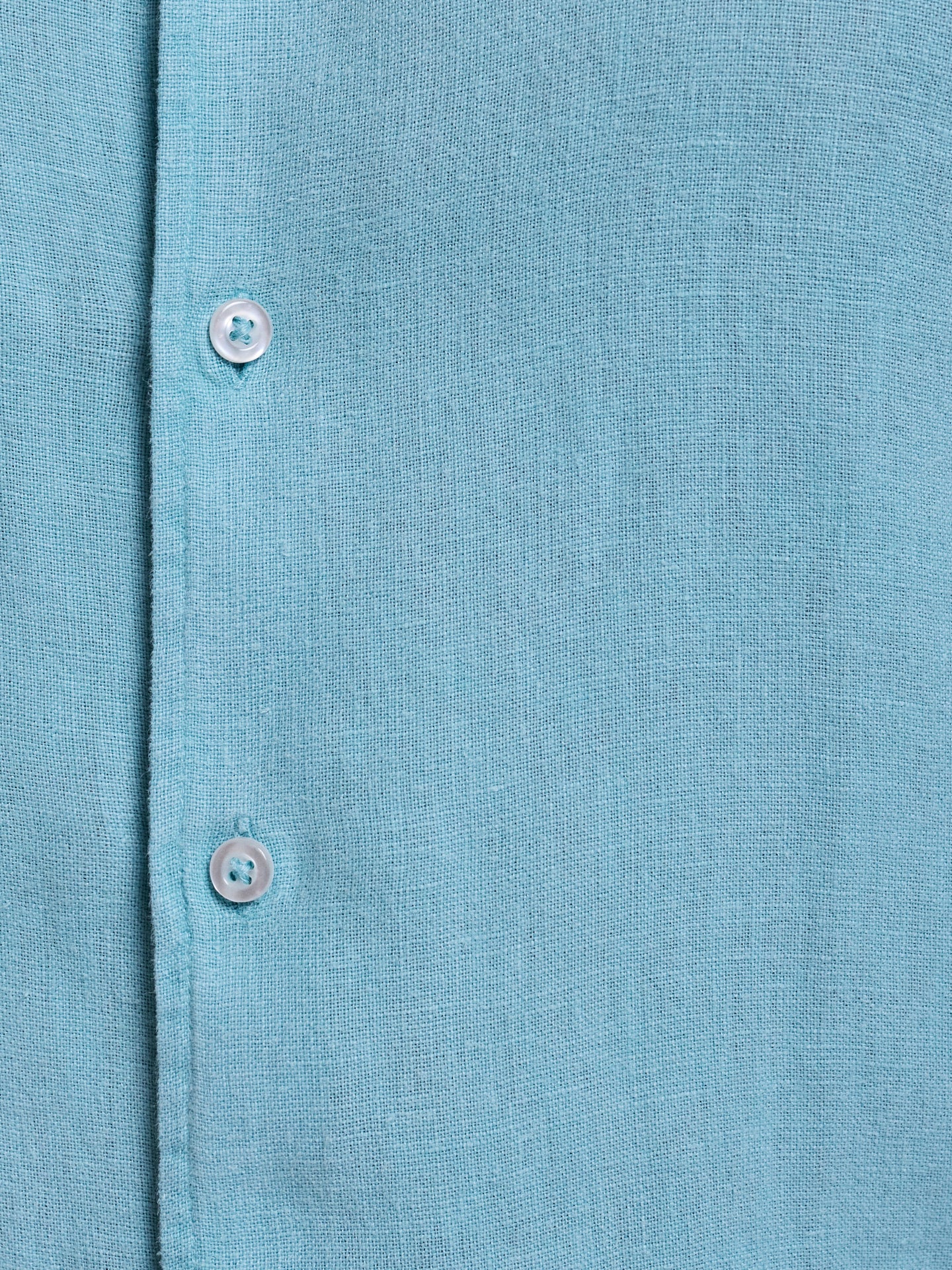 CAMISA LINHO AZUL MANGA COMPRIDA TAILORED FIT MARK BELLUCCI