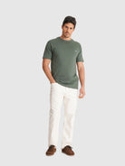 CAMISETA VERDE MANGA CORTA REGULAR FIT MR. AZUL