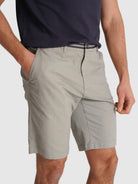 BERMUDA CHAMBRAY VERDE REGULAR FIT MR. AZUL