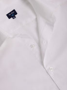 Camisa Algodão Branca Manga Comprida Slim Fit Mr. Blue