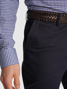 PANTALÓN SARGA AZUL SLIM FIT MR. AZUL