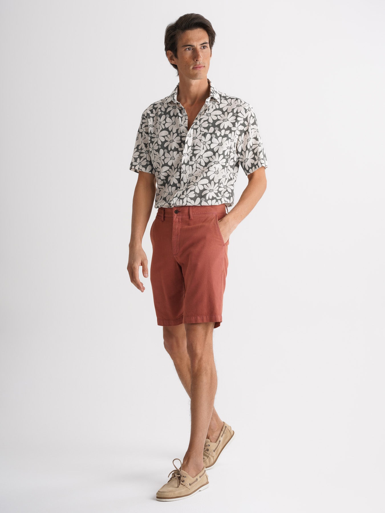 Pantalones rosas de corte regular Mr. Blue