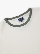 T-SHIRT BRANCA MANGA CURTA REGULAR FIT MR. BLUE