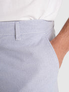 BERMUDA OXFORD AZUL REGULAR FIT MR. AZUL
