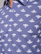BLUE COTTON SHIRT SHORT SLEEVE REGULAR FIT MR. BLUE