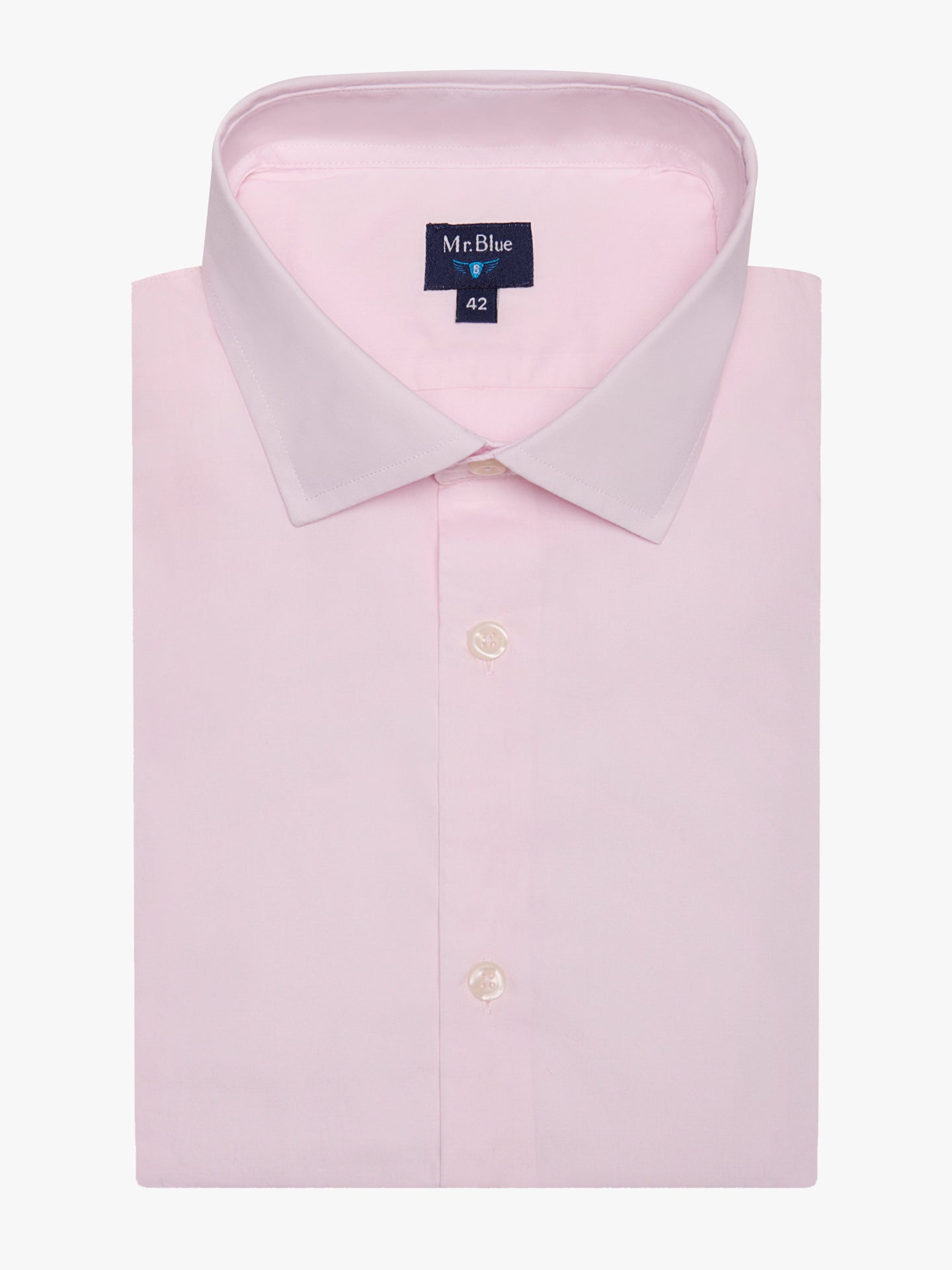 PINK CLASSIC FIT MR SHIRT. BLUE