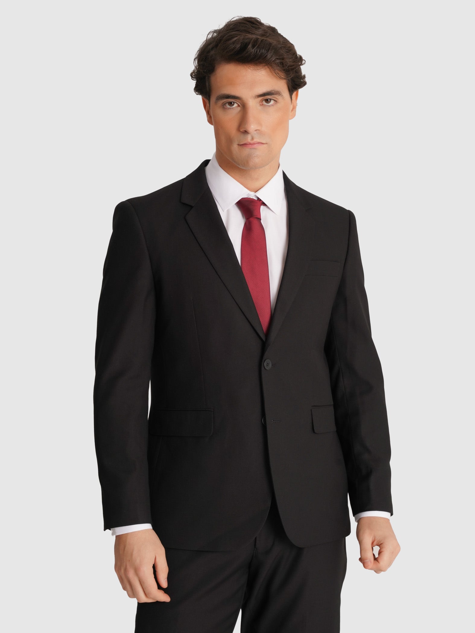 FATO PRETO MANGA COMPRIDA REGULAR FIT MR. BLUE