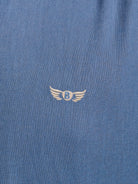 BLUE LINEN SHIRT LONG SLEEVE REGULAR FIT MR. BLUE