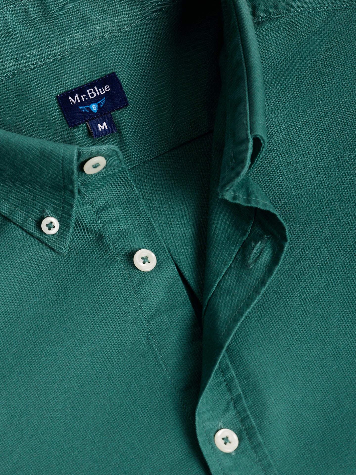 CAMISA MR VERDE REGULAR FIT. AZUL