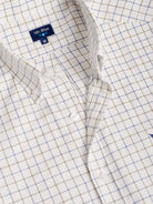 WHITE REGULAR FIT MR SHIRT. BLUE