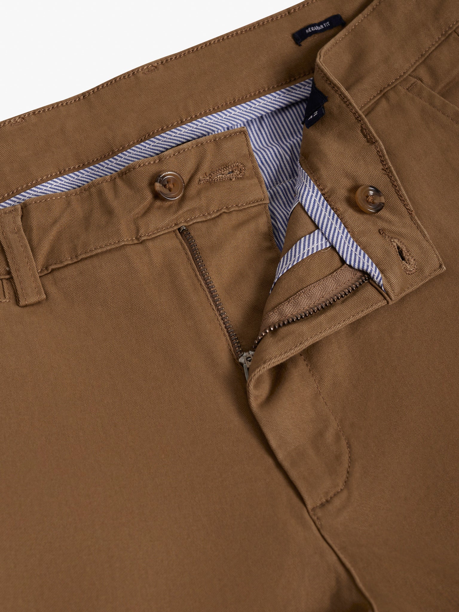 Calça Algodão Camels Regular Fit Mr. Blue