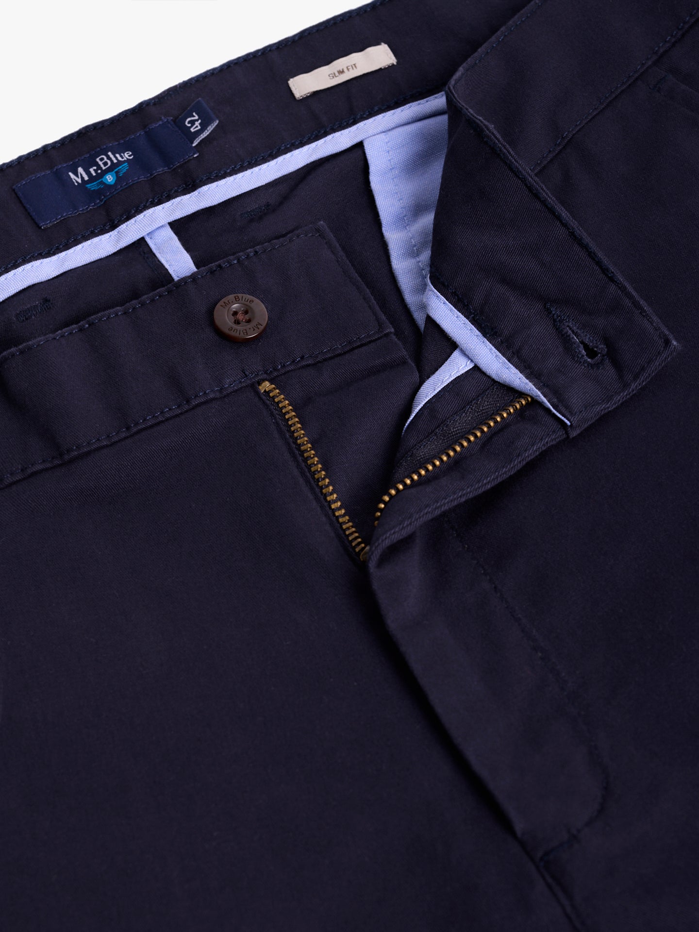 BLUE COTTON SLIM FIT MR. BLUE
