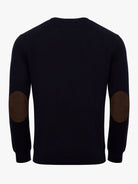 JERSEY DELGADO AZUL CON CODERAS MR REGULAR FIT. AZUL