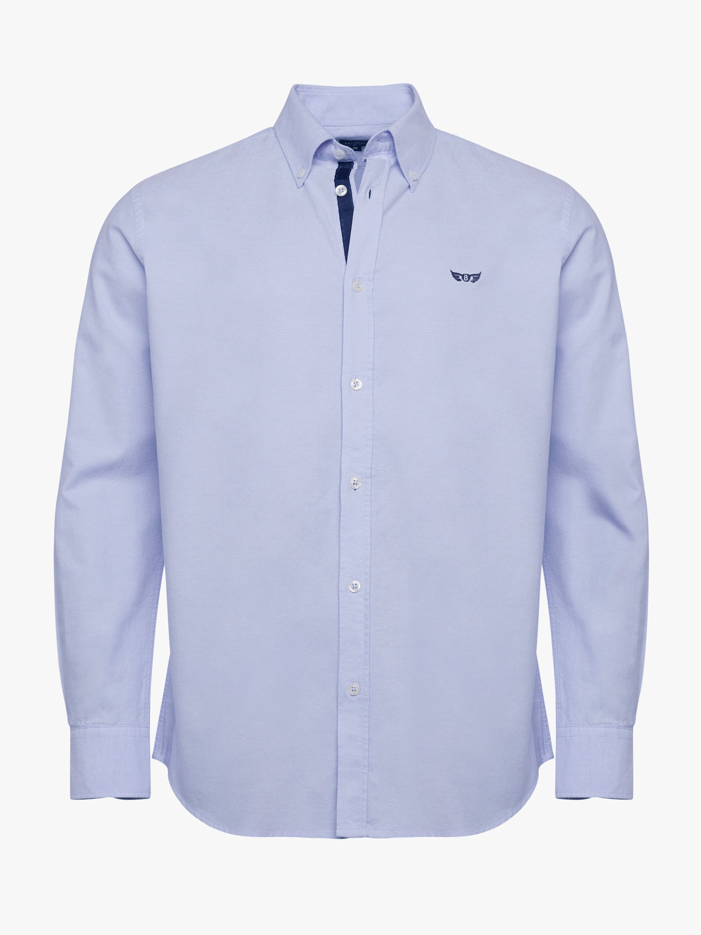 BLUE COTTON SHIRT LONG SLEEVE REGULAR FIT MR. BLUE