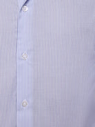 CAMISA ALGODÓN AZUL MANGA LARGA SLIM FIT MR. AZUL