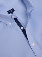 BLUE COTTON SHIRT LONG SLEEVE REGULAR FIT MR. BLUE