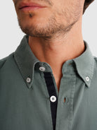 CAMISA MR VERDE REGULAR FIT. AZUL