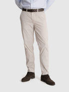 CALÇAS TWILL CINZENTAS REGULAR FIT MR. BLUE