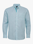 Camisa Regular Fit Oxford Azul Mr. Blue