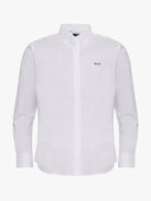 CAMISA ALGODÃO BRANCA MANGA COMPRIDA REGULAR FIT MR. BLUE