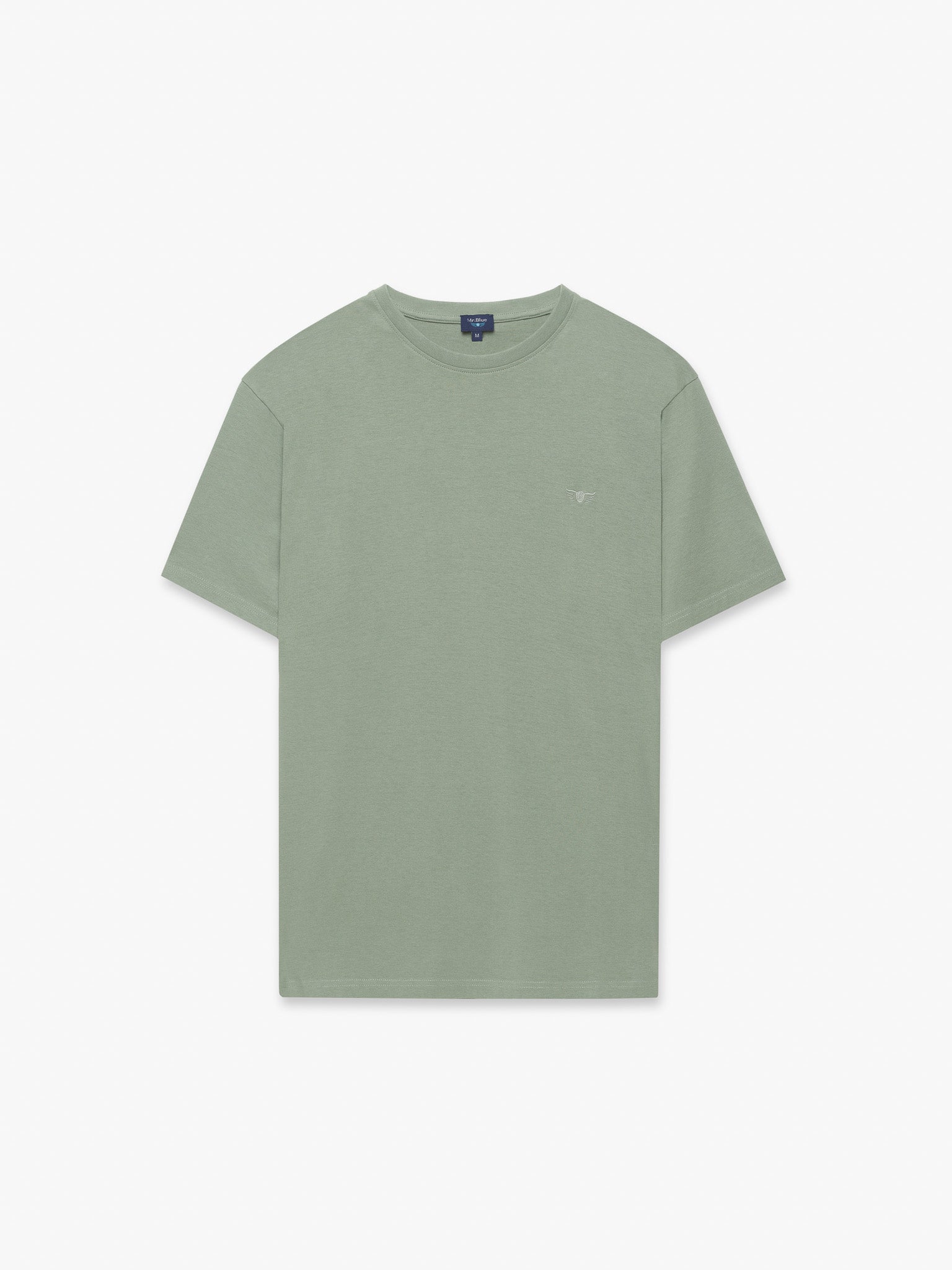 CAMISETA VERDE MANGA CORTA REGULAR FIT MR. AZUL