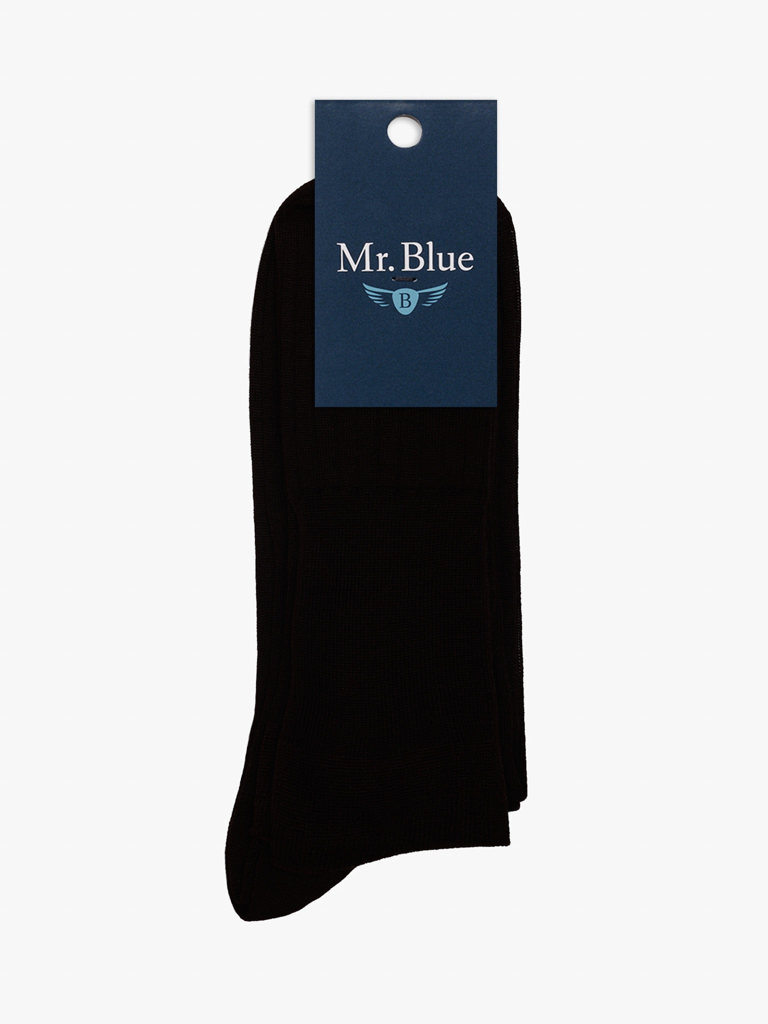 Meias Castanhas Regular Fit Mr. Blue