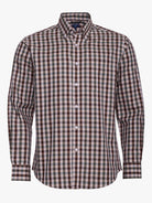 GREEN REGULAR FIT MR SHIRT. BLUE