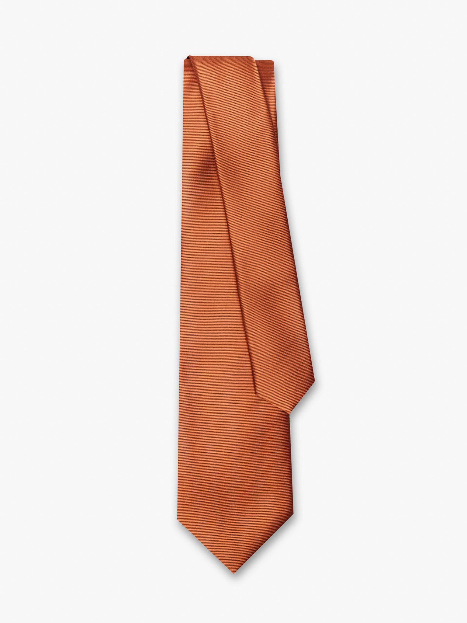 Gravata Laranja Regular Fit Mr. Blue
