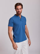 BLUE POLO SHORT SLEEVE REGULAR FIT MR. BLUE