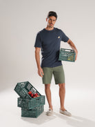 BERMUDA VERDES REGULAR FIT MR. BLUE