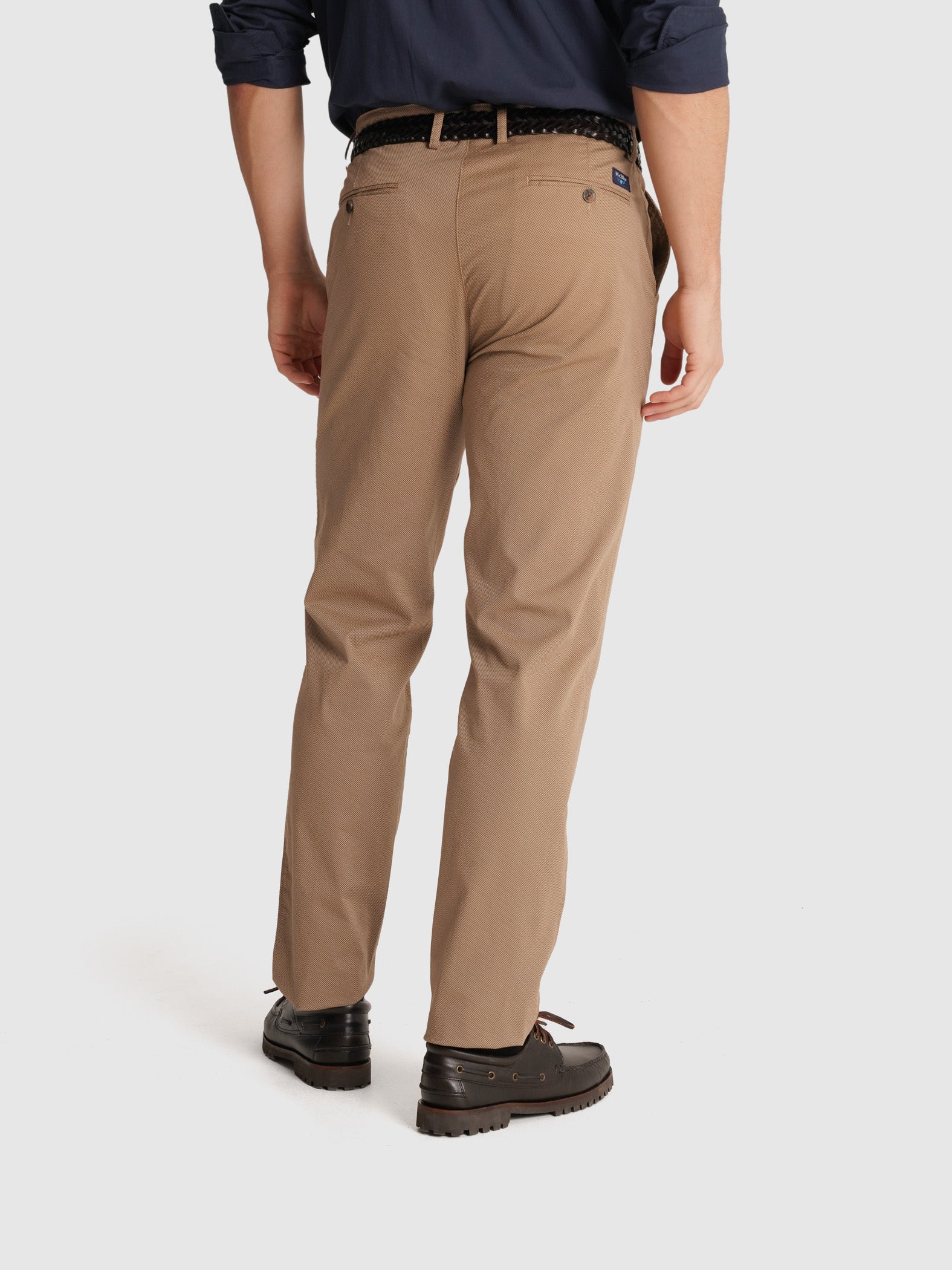 CALÇAS TWILL CAMELS REGULAR FIT MR. BLUE