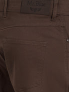 Calça Algodão Castanhas Slim Fit Mr. Blue