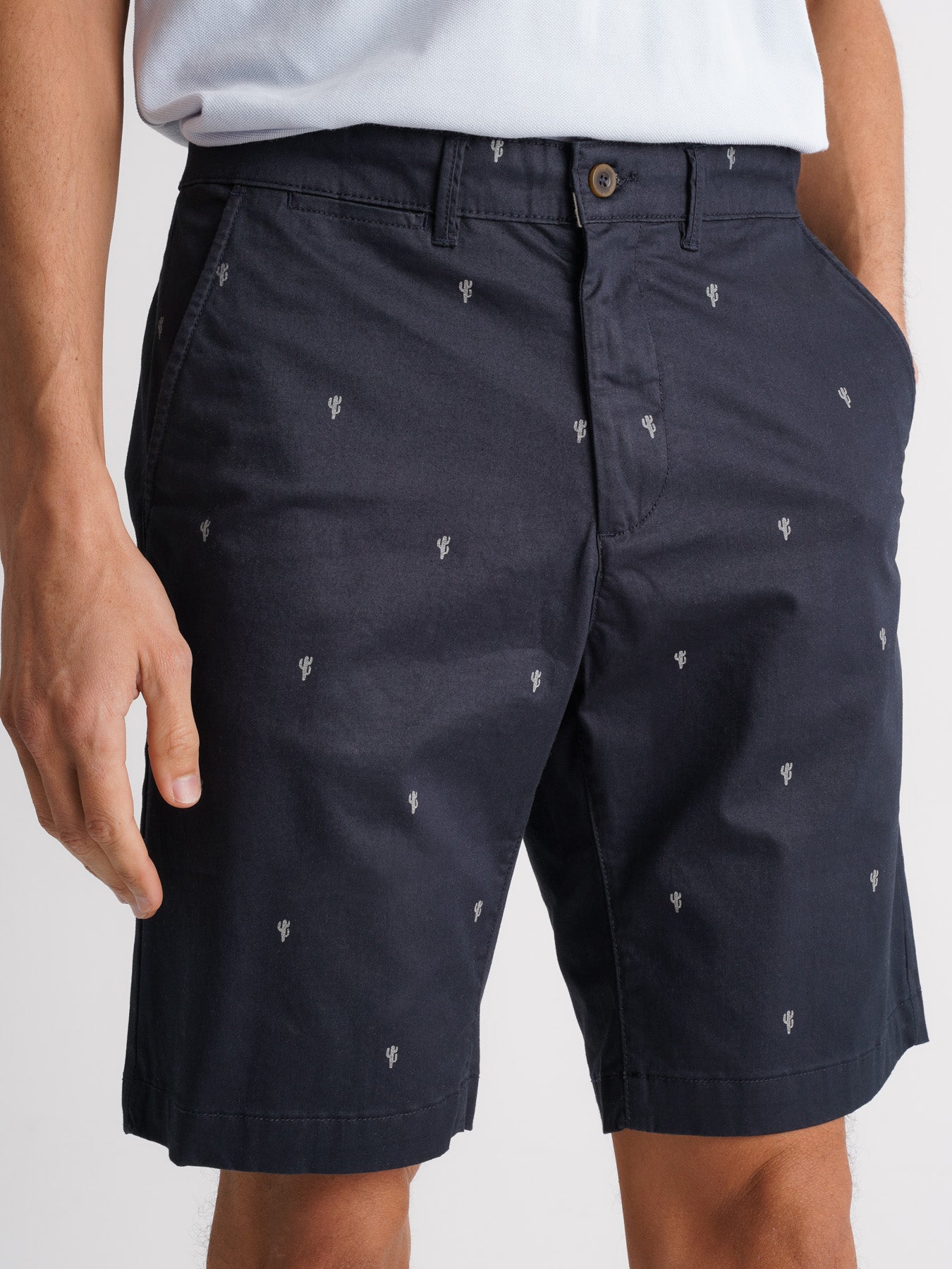 Mr. Blue Regular Fit Blue Shorts