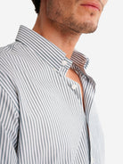 GREEN REGULAR FIT MR SHIRT. BLUE