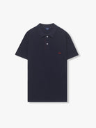 POLO PIQUET AZUL MANGA CORTA REGULAR FIT MR. AZUL