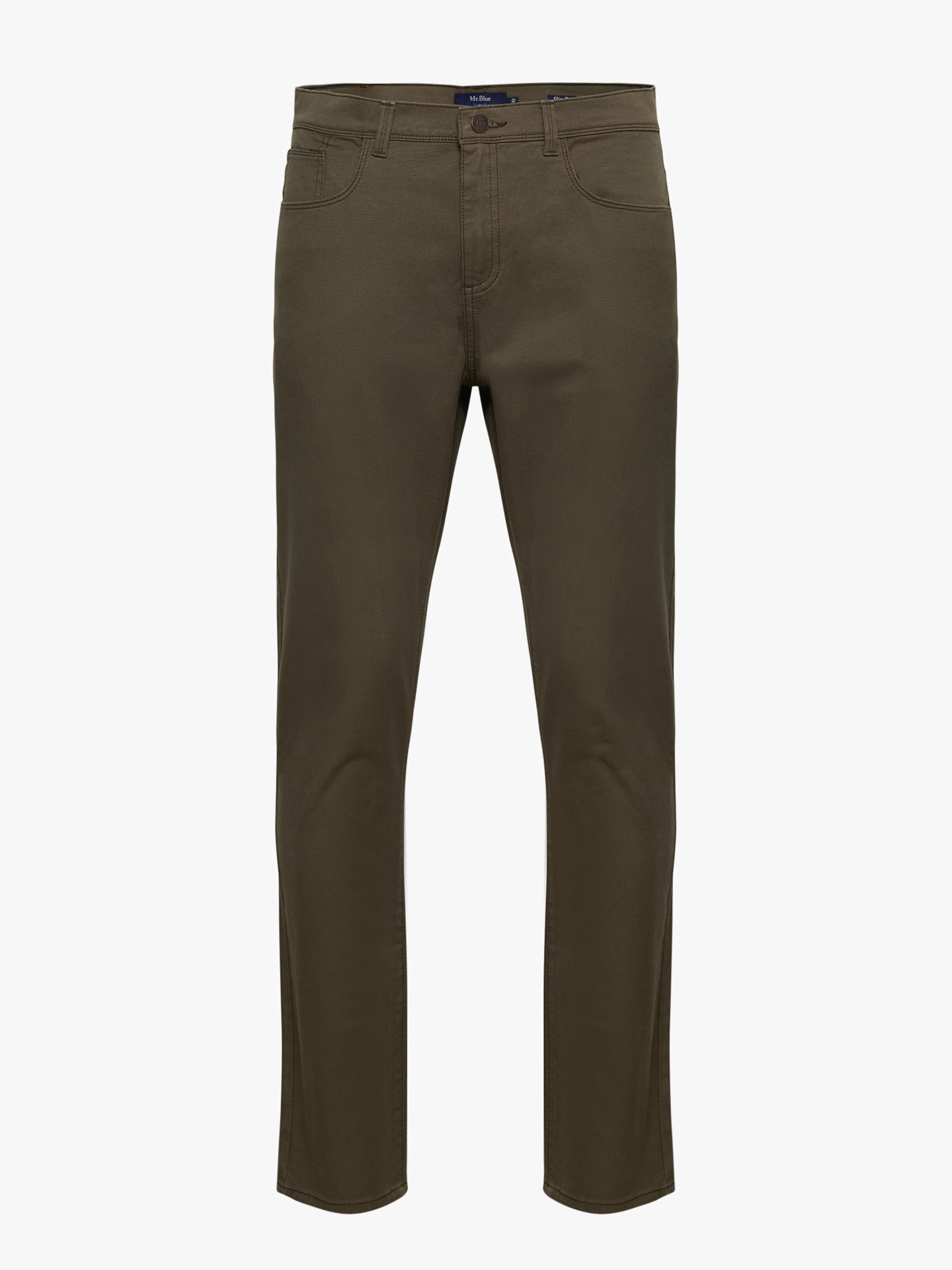 PANTALÓN SLIM FIT VERDE MR. AZUL
