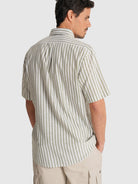CAMISA VERDE MANGA CORTA REGULAR FIT MR. AZUL