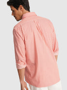 CAMISA VERMELHA MANGA COMPRIDA REGULAR FIT MR. BLUE