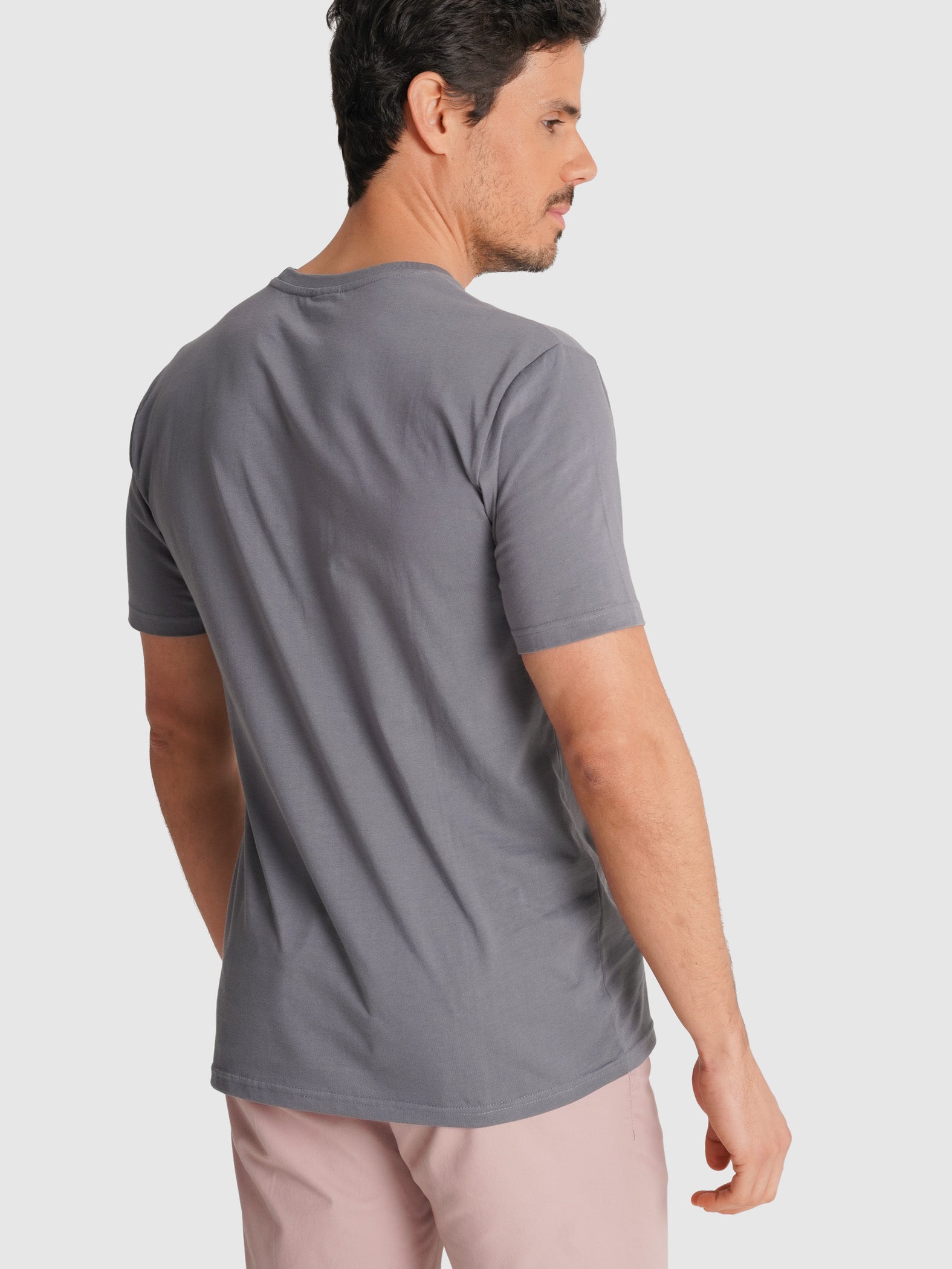 T-SHIRT AZUL MANGA CURTA REGULAR FIT MR. BLUE