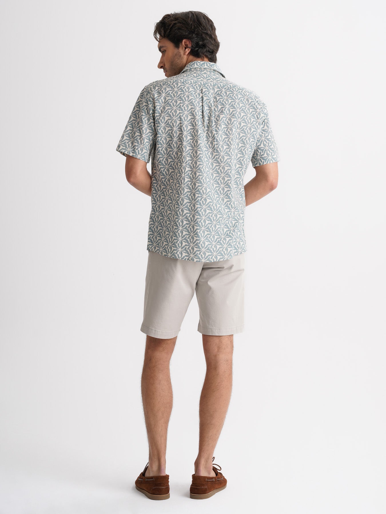 Regular Fit Blue Linen Shirt Mr. Blue
